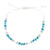 Frosted Bead Station Bracelet