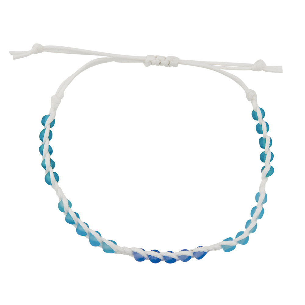 Frosted Bead Station Bracelet