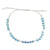 Frosted Bead Station Bracelet