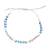 Frosted Bead Station Bracelet