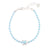 "Give Back" Enamel Turtle Glass Crystal Bracelet