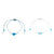 "Beach Besties" Seaglass Set of 2 Bracelets