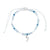Dolphin Charm Frosted Bead Bracelet