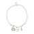 "My Charmed Life" Turtle Charm Crystal Bracelet