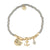 "My Charmed Life" Anchor Charm Crystal Bracelet