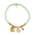 "My Charmed Life" Wave Charm Crystal Bracelet