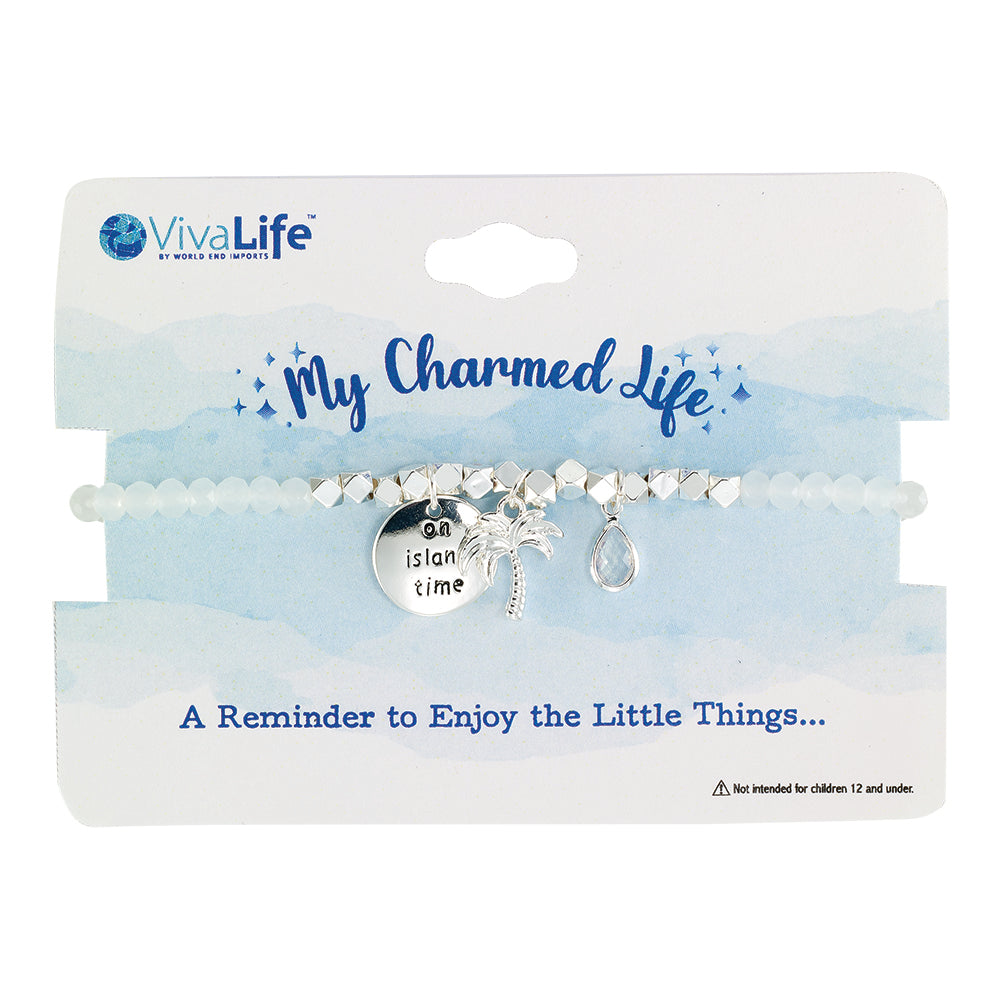 &quot;My Charmed Life&quot; Palm Tree Charm Crystal