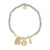 "My Charmed Life" Sun Charm Crystal Bracelet