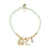 "My Charmed Life" Moon Charm Crystal Bracelet