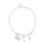 "My Charmed Life" Moon Charm Crystal Bracelet