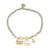 "My Charmed Life" Mountain Charm Crystal Bracelet