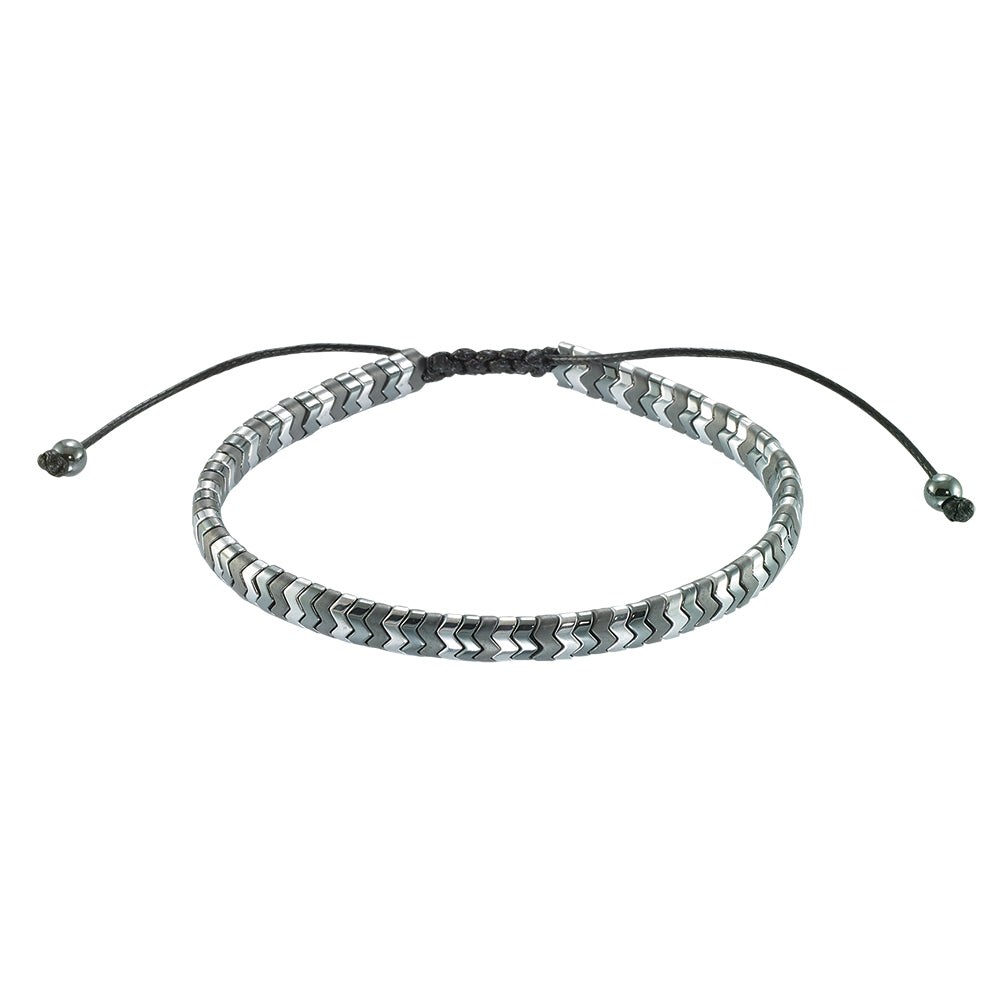 Tri/Bi/Solid Snake Bead Bracelet