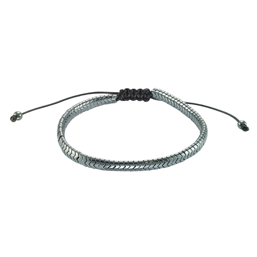 Tri/Bi/Solid Snake Bead Bracelet