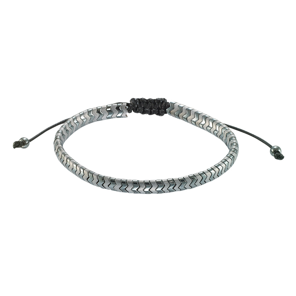 Tri/Bi/Solid Snake Bead Bracelet