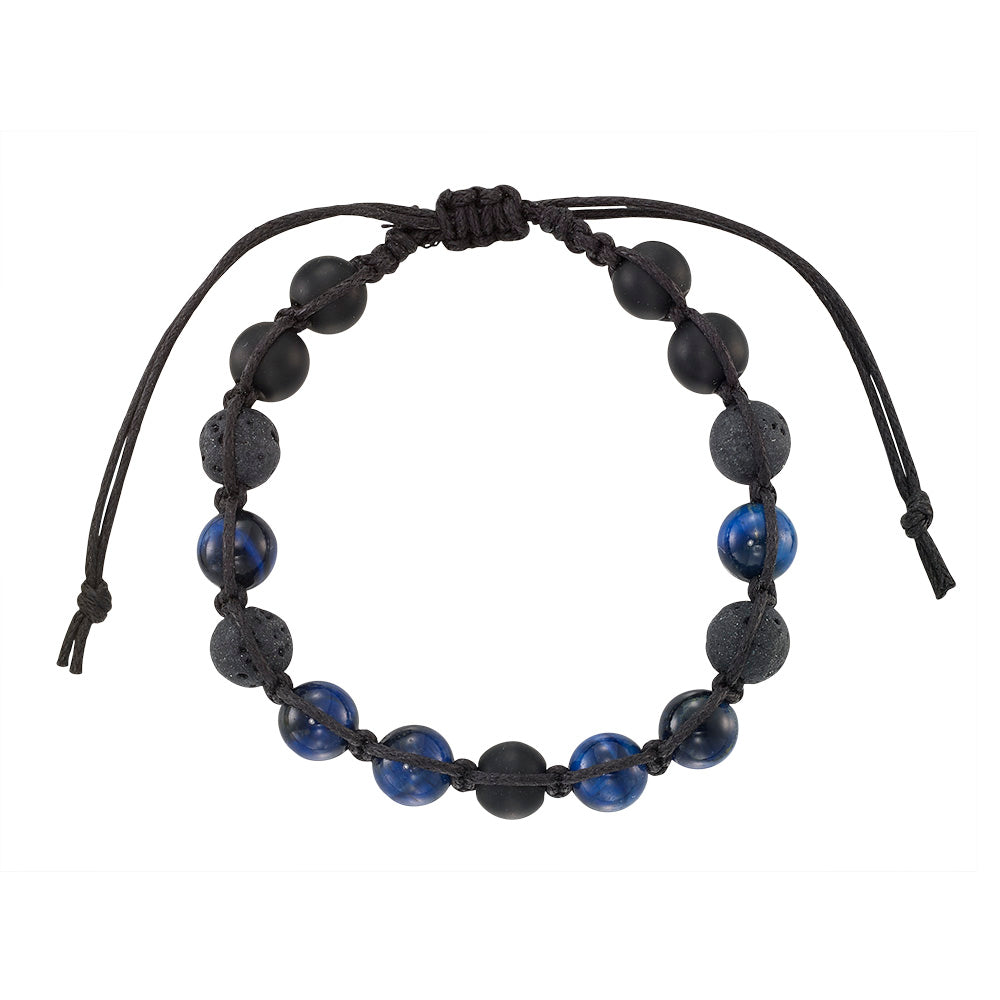 Lava and Stone Bracelet