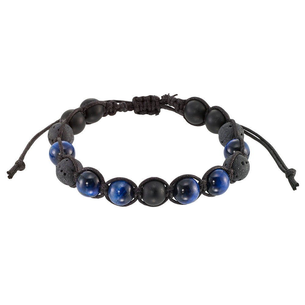 Lava and Stone Bracelet