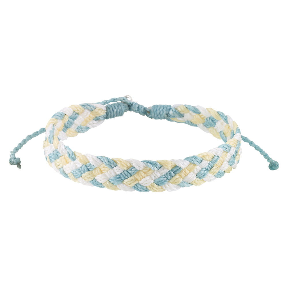 Wax Cord Thick Woven Braided Bracelet
