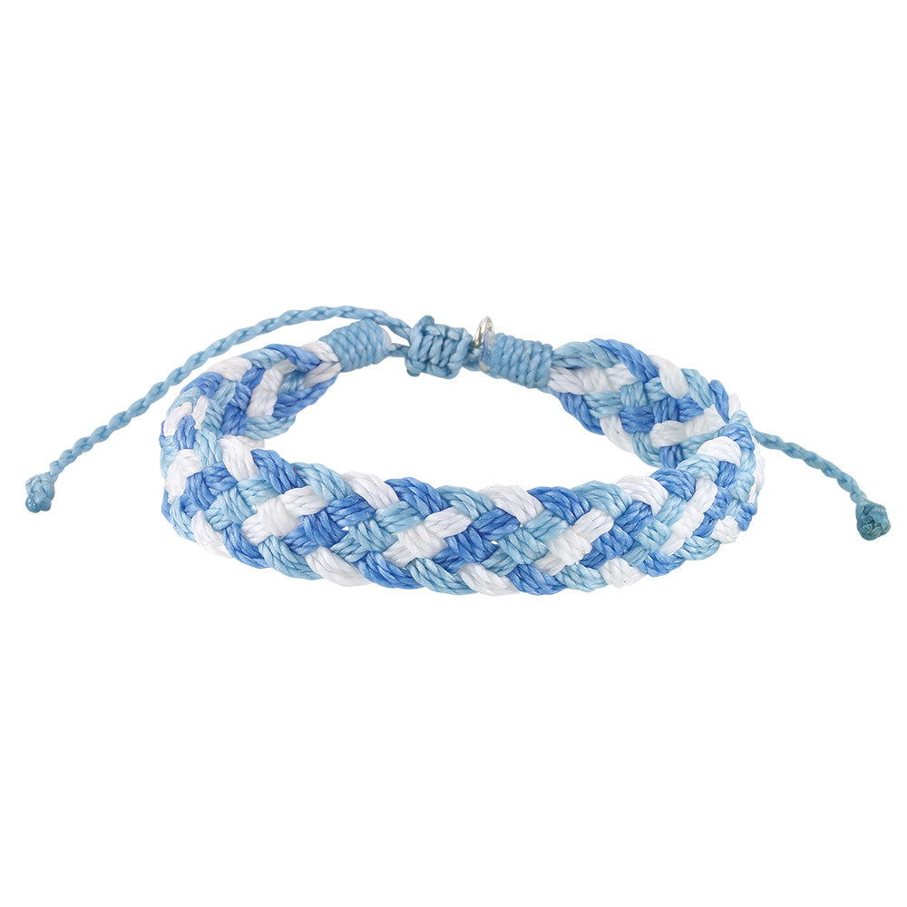 Wax Cord Thick Woven Braided Bracelet