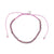 "Live Life In Color" Faceted Crystal Shiny Cord Bracelet Set