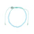 "Live Life In Color" Faceted Crystal Shiny Cord Bracelet Set