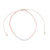 "Live Life In Color" Faceted Crystal Shiny Cord Bracelet Set