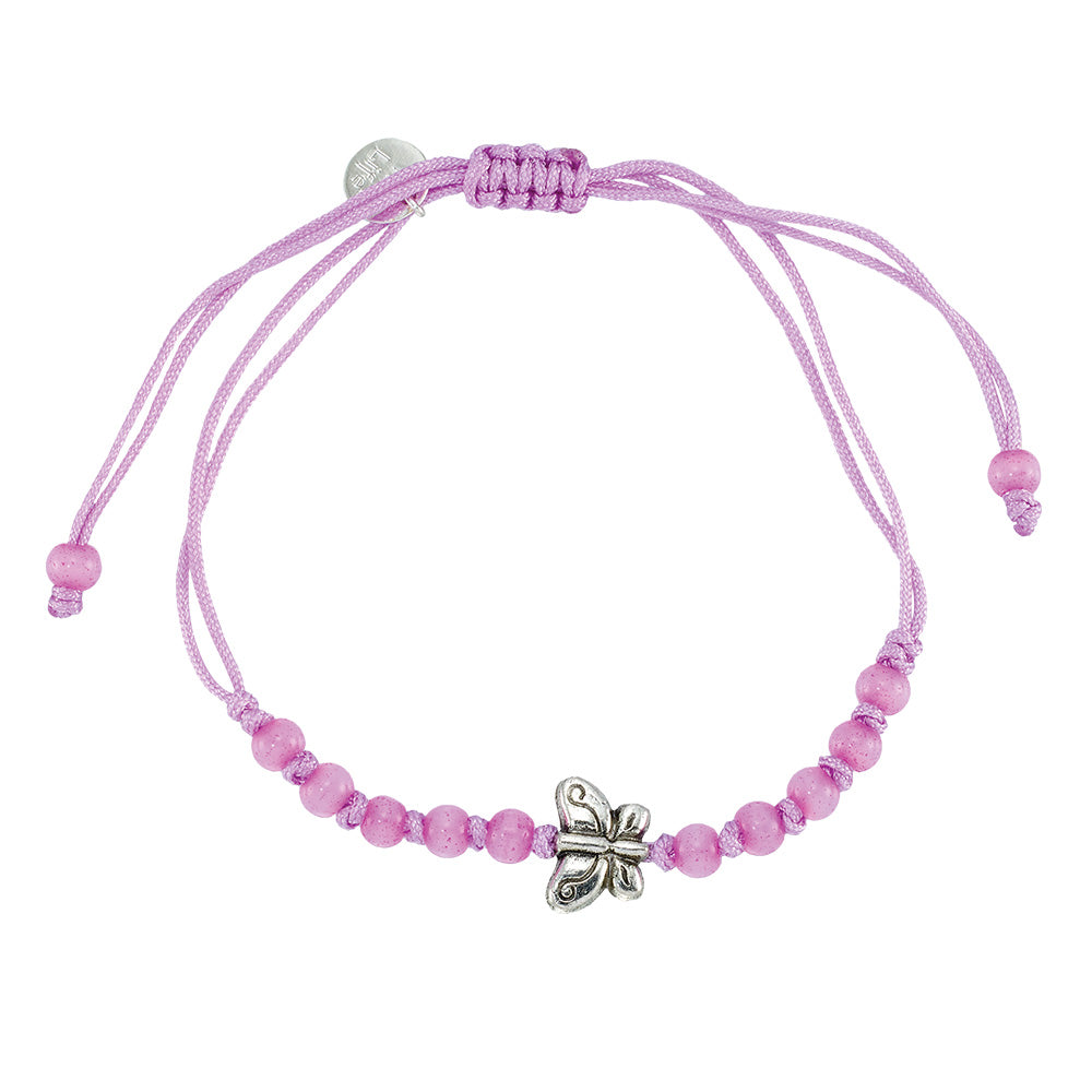 Butterfly Bead Bracelet