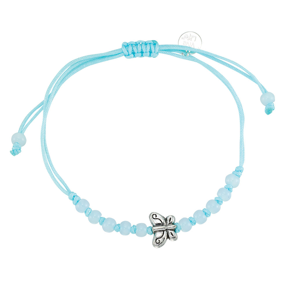 Butterfly Bead Bracelet