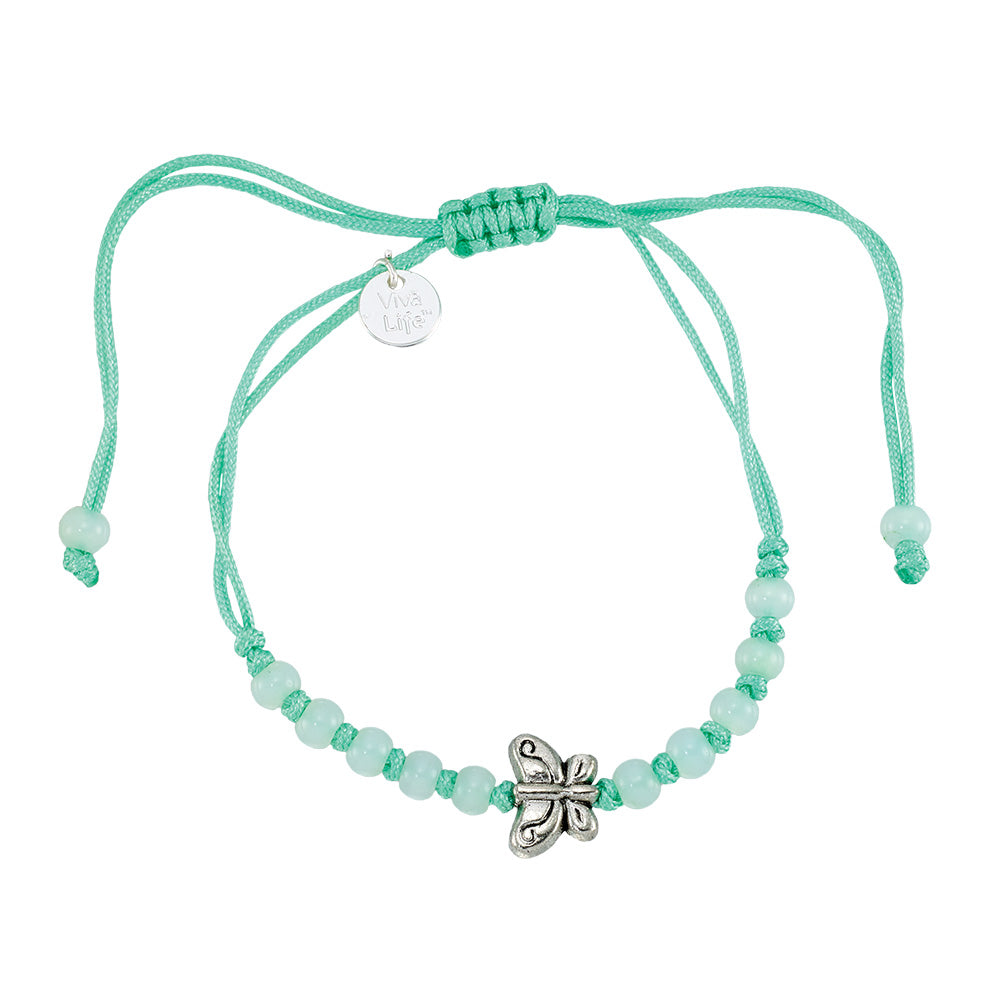 Butterfly Bead Bracelet