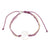 Wax Cord Dophin Circle Charm Bracelet