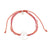 Wax Cord Dophin Circle Charm Bracelet