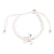 "Give Back" Turtle Hibiscus Macrame Bracelet