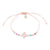 3-D Butterfly Bead Bracelet