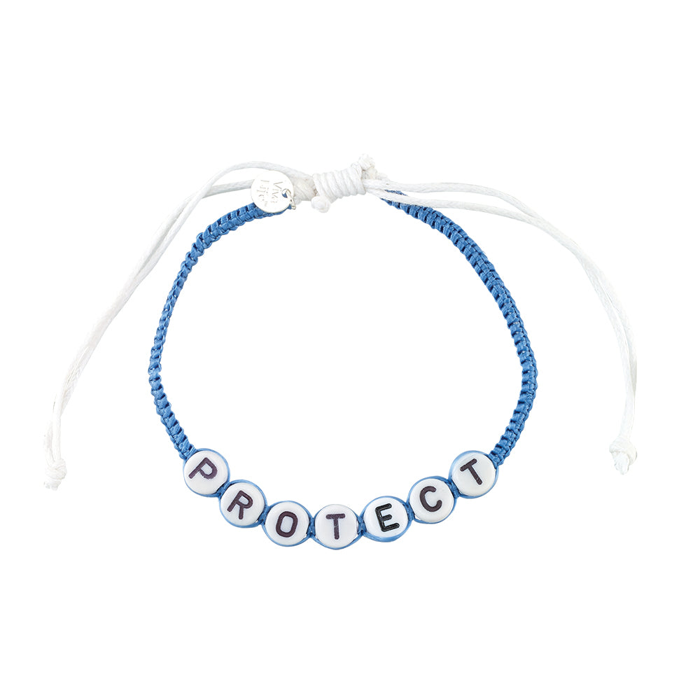 &quot;PROTECT&quot; Recyclable Dolphin Bracelet