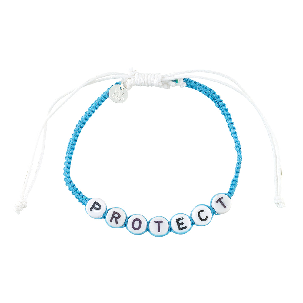 "PROTECT" Recyclable Otter Bracelet