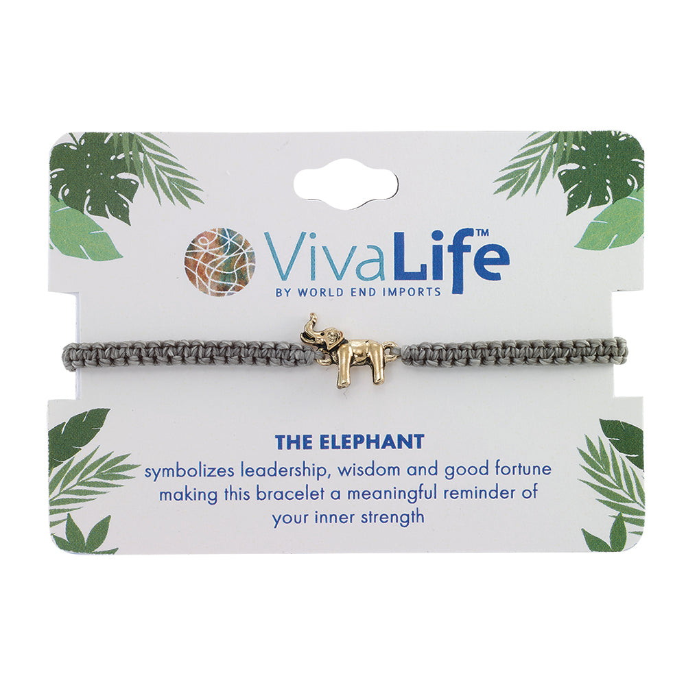 Elephant Nylon Cord Bracelet
