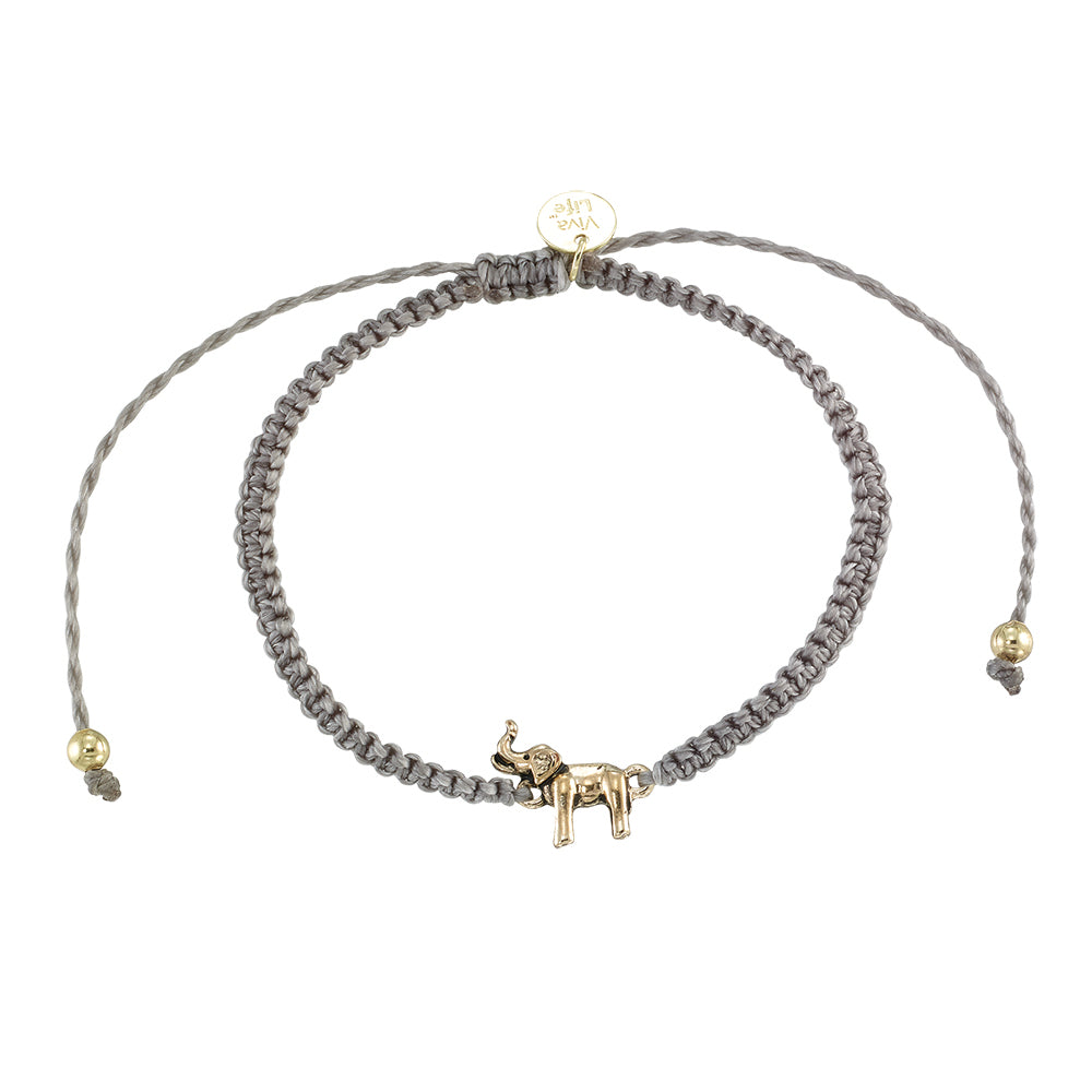 Elephant Nylon Cord Bracelet
