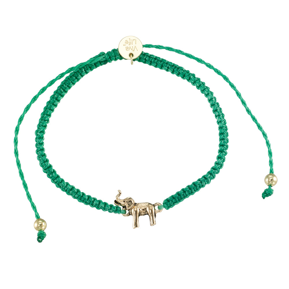 Elephant Nylon Cord Bracelet