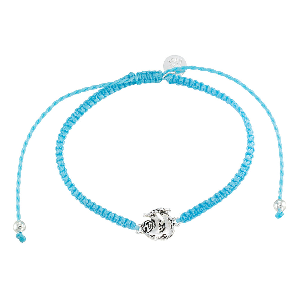 Sloth Nylon Cord Bracelet