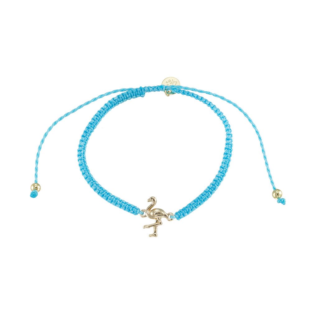 Flamingo Nylon Cord Bracelet