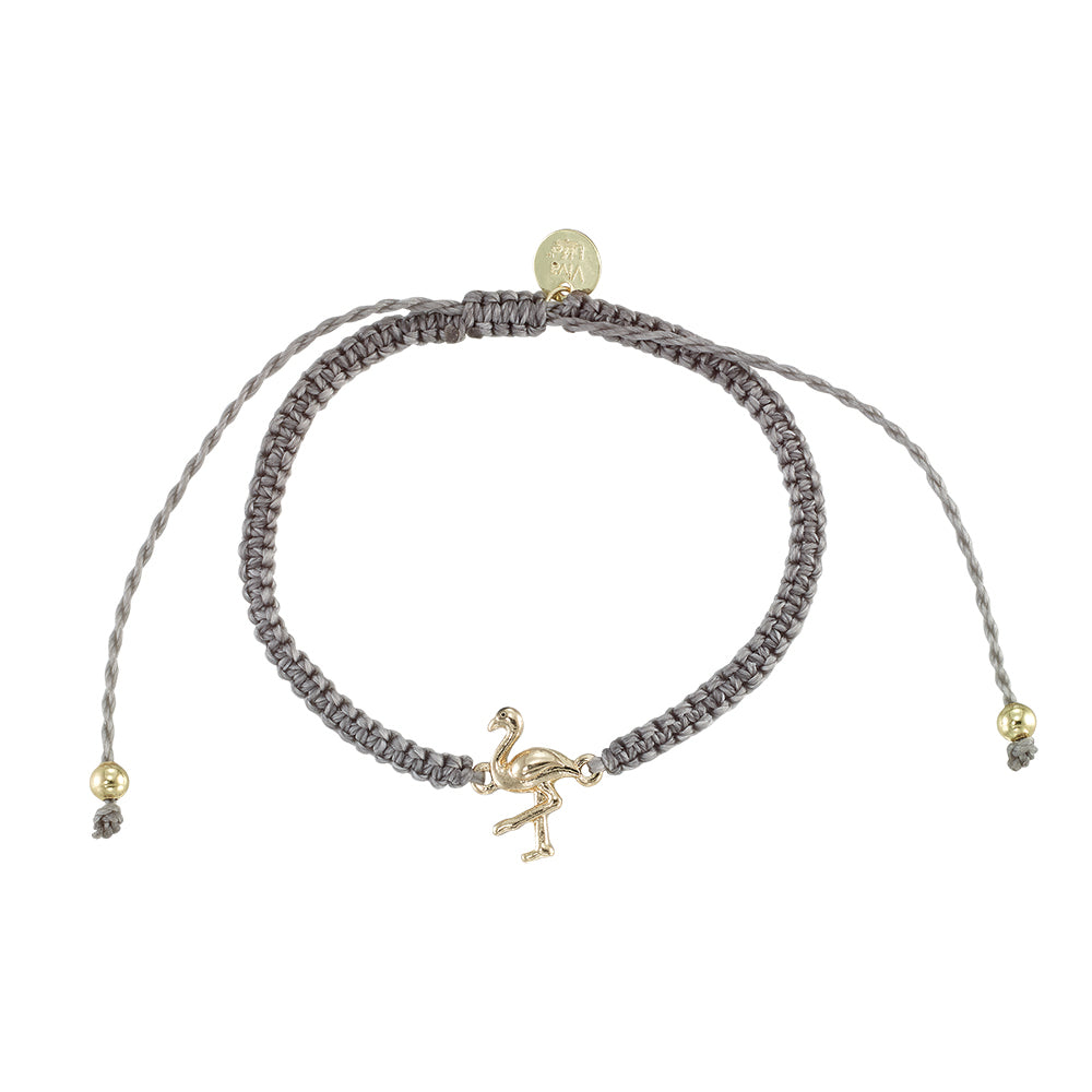 Flamingo Nylon Cord Bracelet