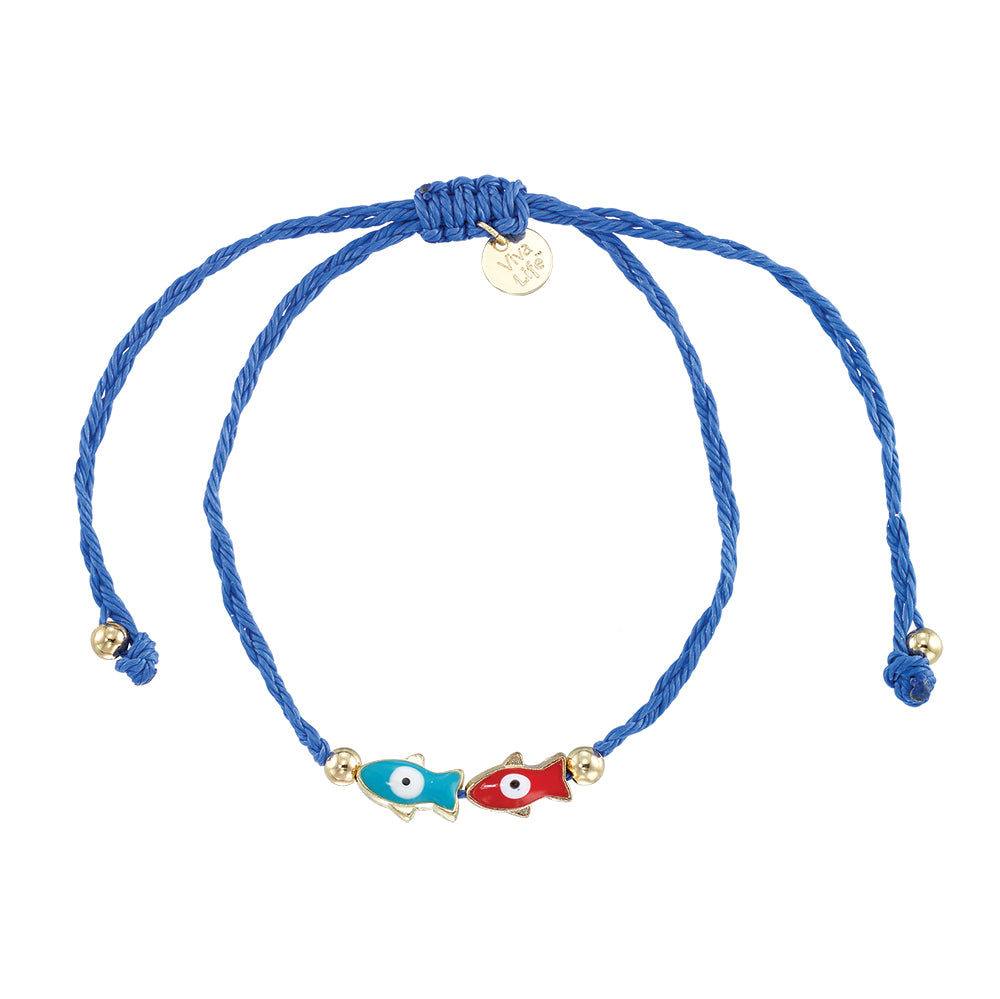 Enamel Double Sardine Bracelet