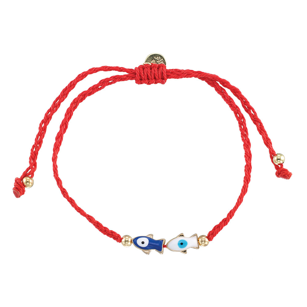 Enamel Double Sardine Bracelet