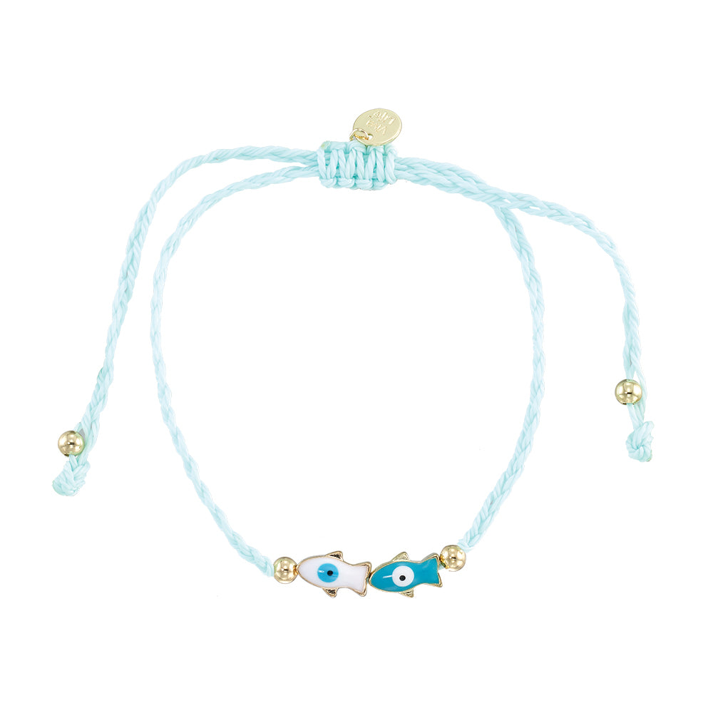Enamel Double Sardine Bracelet