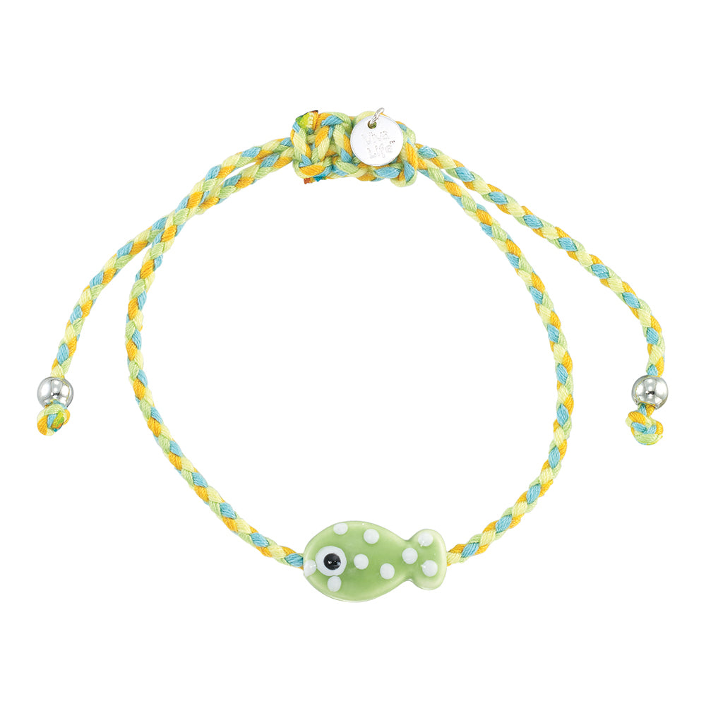 Polka Dot Ceramic Sardine Bracelet