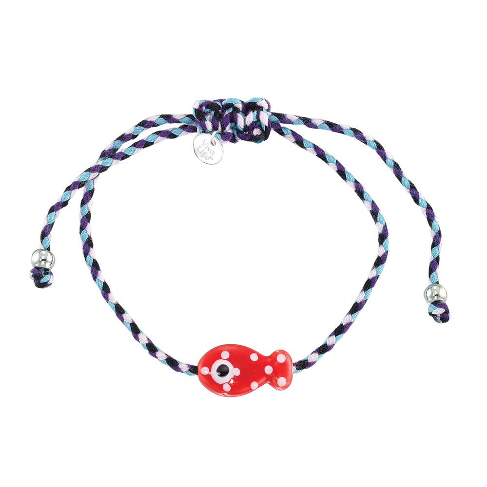 Polka Dot Ceramic Sardine Bracelet