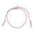 Mini Butterfly Multi-Color Cord Bracelet