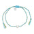 Mini Butterfly Multi-Color Cord Bracelet