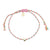 Mini Heart Multi-Color Cord Bracelet
