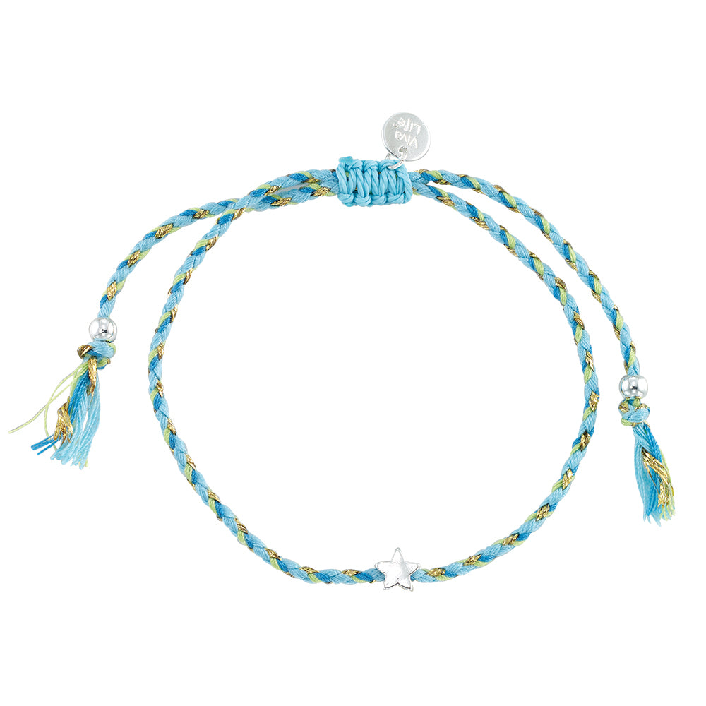 Mini Star Multi-Color Cord Bracelet