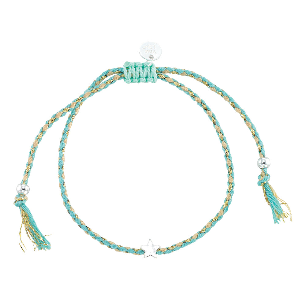 Mini Star Multi-Color Cord Bracelet